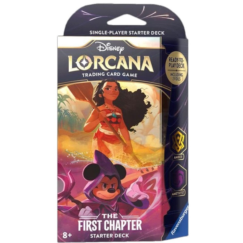 Disney Lorcana TCG: The First Chapter Amber & Amethyst Starer Deck