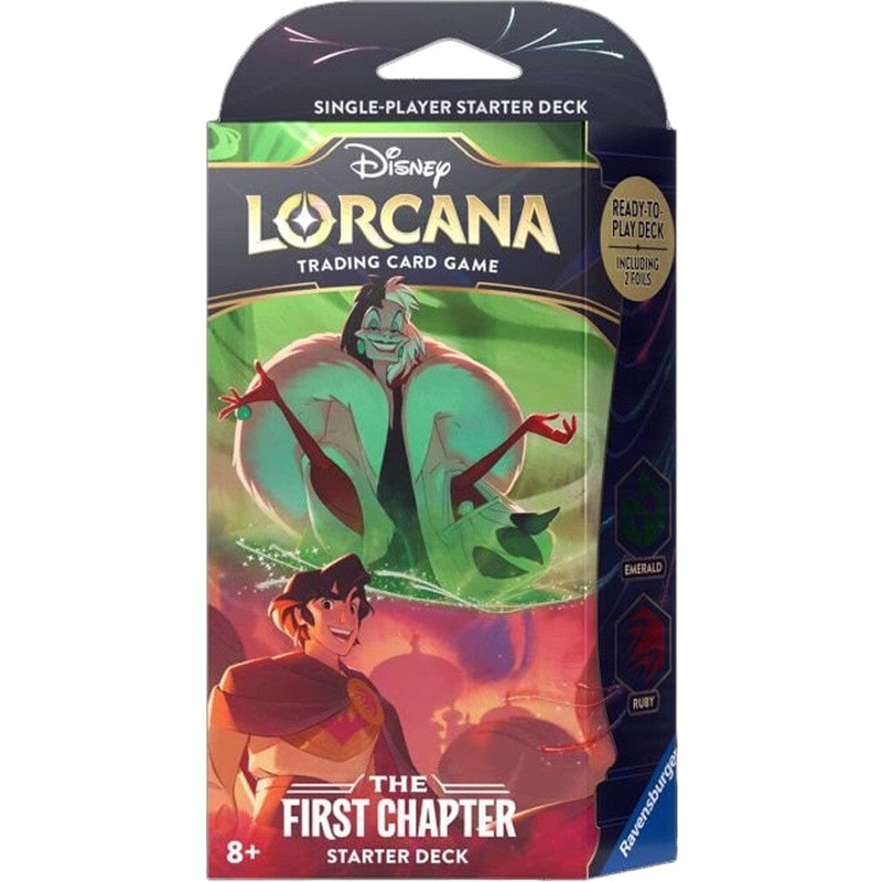 Disney Lorcana TCG: The First Chapter Emerald & Ruby Starer Deck