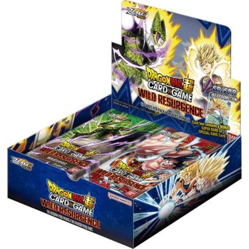 Dragon Ball Super TCG Wild Resurgence  Zenkai Series Set 04 BT21 Booster Box (24 Packs)