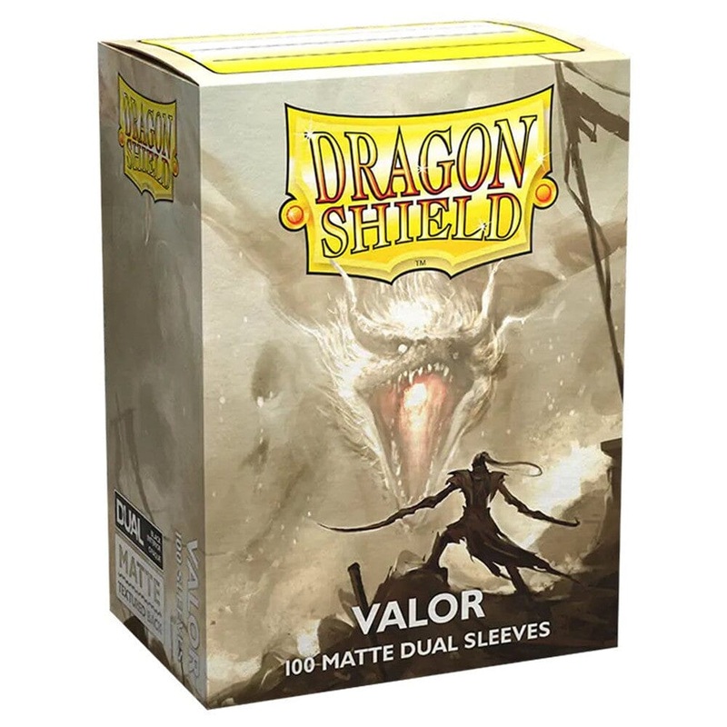 Dragon Shield Standard Size Card Sleeves 100 Count Dual Matte Valor