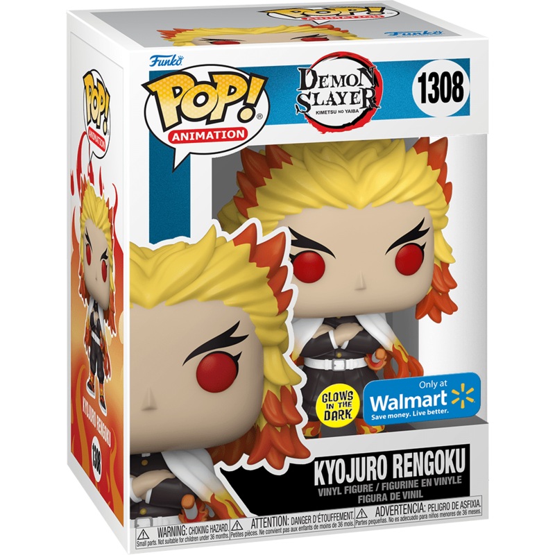 Funko Pop! Demon Slayer Kyojuro Rengoku (Glow) Exclusive #1308