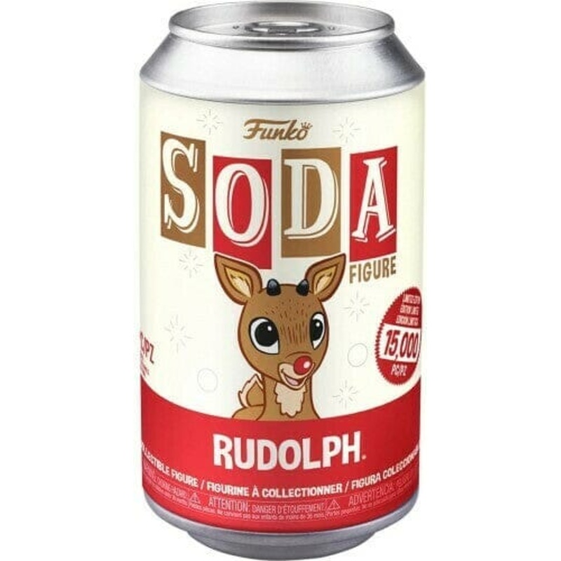 Funko Vinyl Soda Rudolph with Possible Chase (15,000 PCS) Sealed