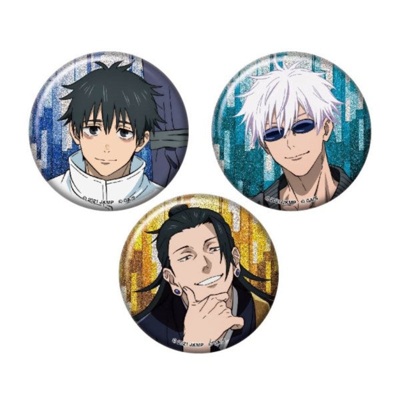 Jujutsu Kaisen 0 the Movie Glitter Can badge Set