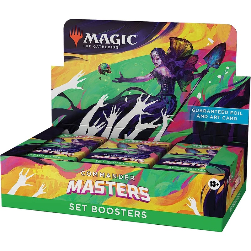 Magic the Gathering Commander Masters – Set Booster Box (24 Packs)