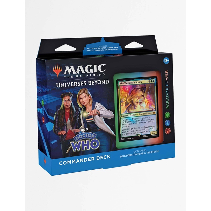 Magic the Gathering Doctor Who Paradox Power Commander Deck (Green/Blue/Red)