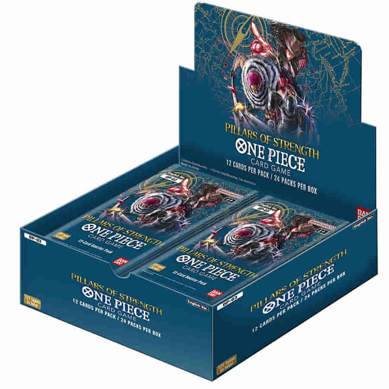 One Piece TCG: Pillars Of Strength Op-03 Sealed Booster Box (24 Packs)