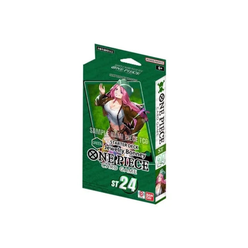 One Piece TCG Starter Deck 24: Green Jewelry Bonney (ST-24)