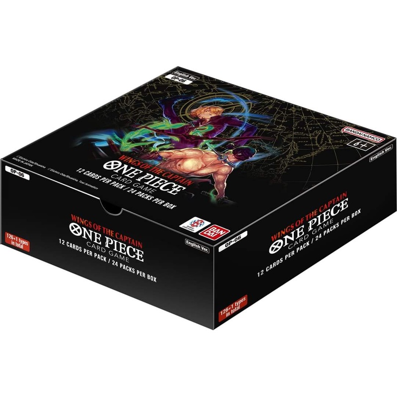 One Piece TCG Wings of the Captain (OP-06) Booster Box (24 Packs)