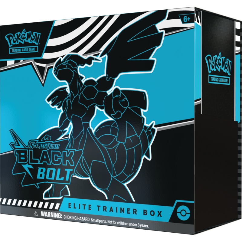 Pokemon TCG: Scarlet & Violet 10.5 Black Bolt Elite Trainer Box ETB