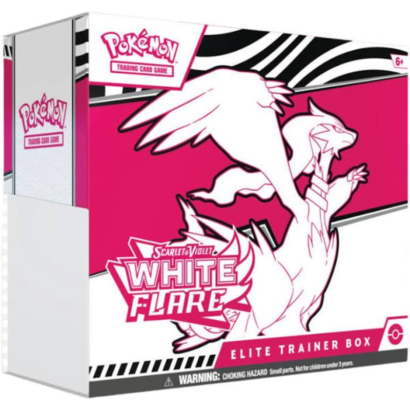 Pokemon TCG: Scarlet & Violet 10.5 White Flare Elite Trainer Box ETB