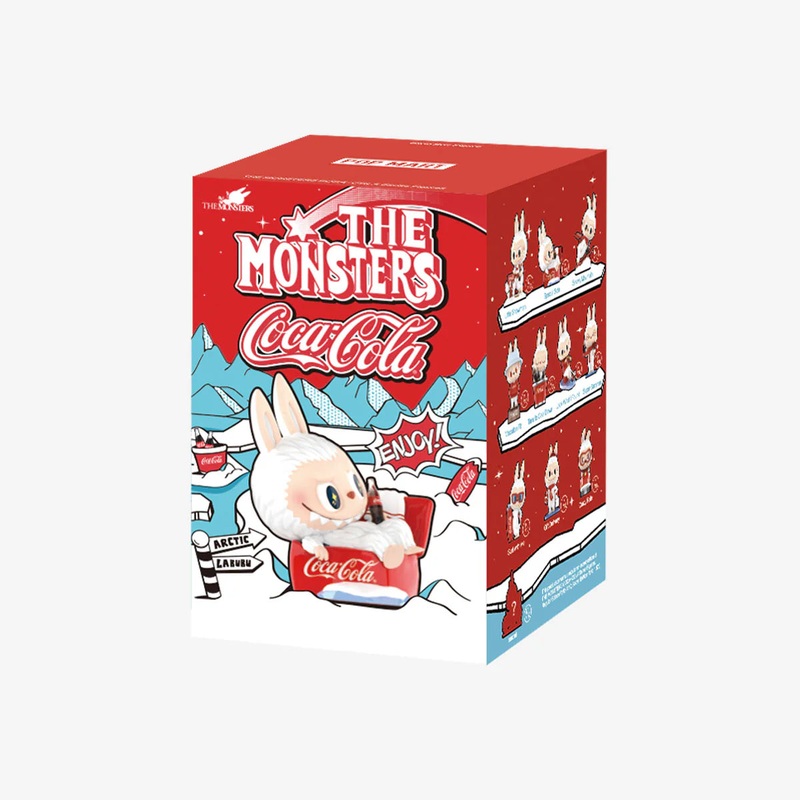 Pop Mart Labubu The Monsters Coca-Cola Series Blind Box Figure New and Sealed Authentic (Add 10 for a Sealed Case)