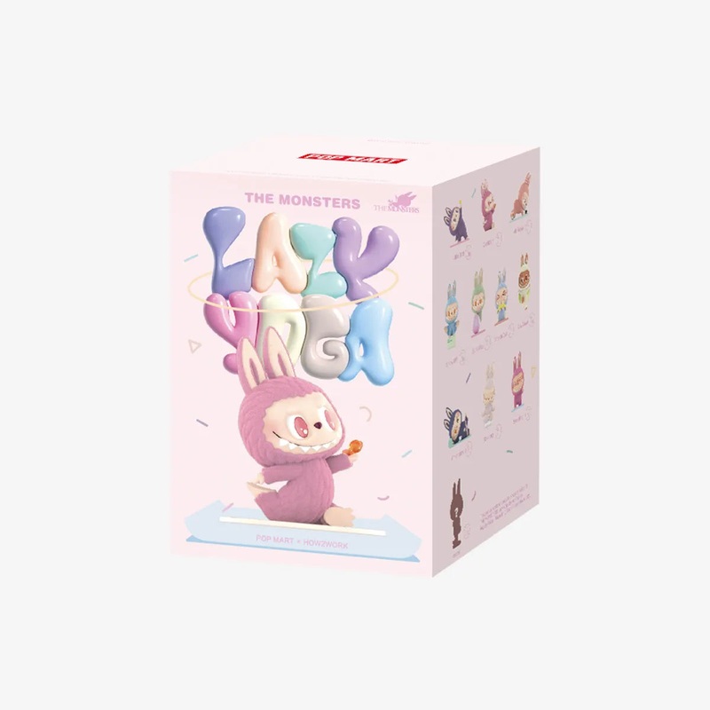 Pop Mart Labubu The Monsters Lazy Yoga Series Blind Box Figure New and Sealed Authentic (Add 10 for a Sealed Case)