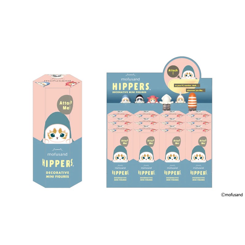 Sonny Angel Hippers Mofusand Series Blind Box Figure New and Sealed Authentic (Add 12 for a Sealed Case)