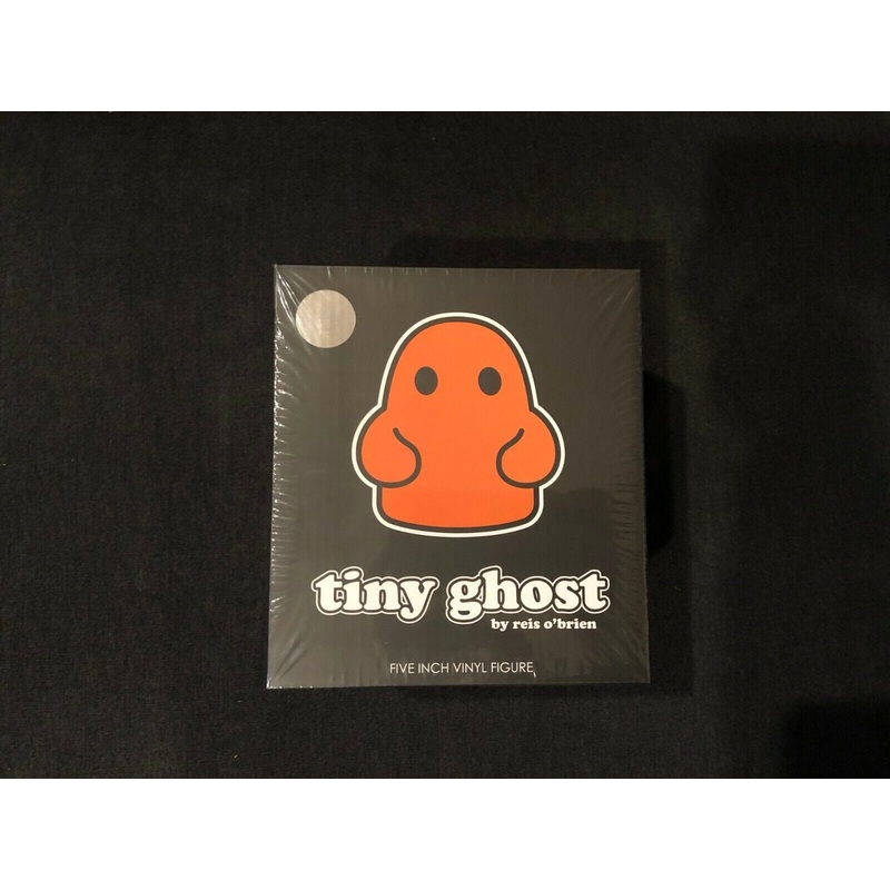 Tiny Ghost Orange Glow Limited Edition Vinyl Figure Bimtoy