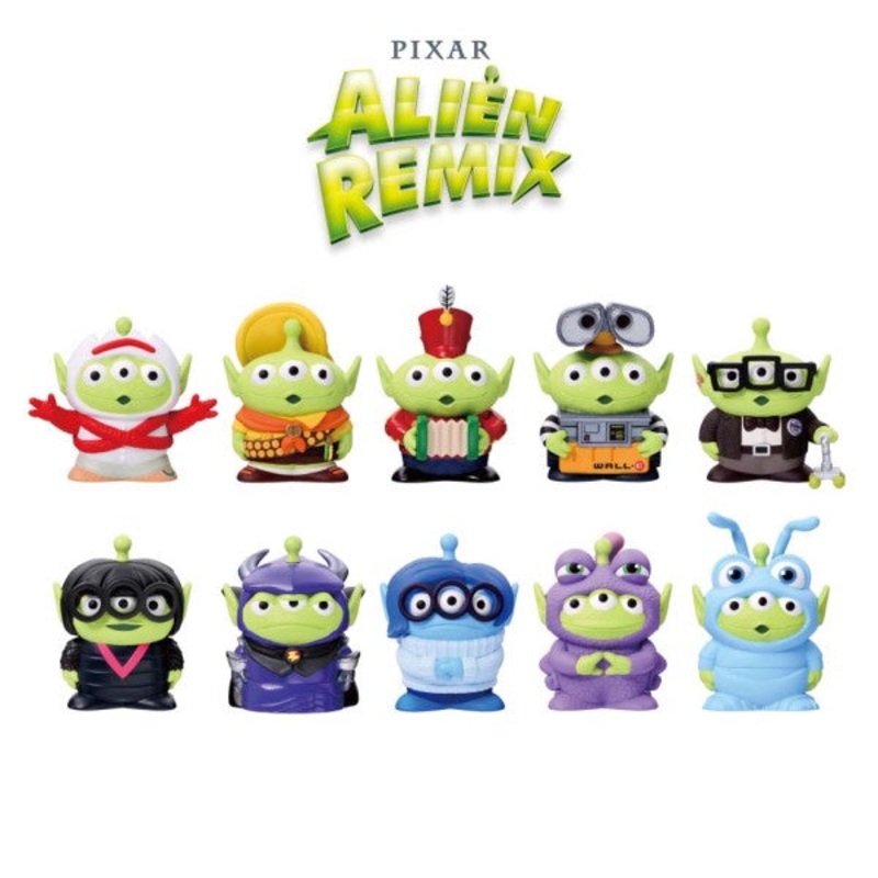 Alien Remix Soft Vinyl Puppet Mascot 2 (set of 10)