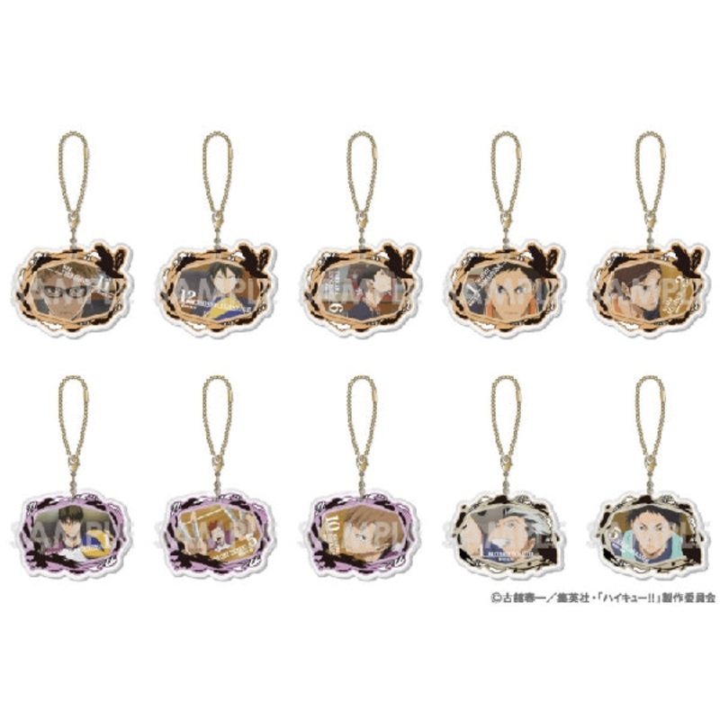 [Goods – Charm] Haikyu!! Protect Clear Charm 2nd Match (set of 10)