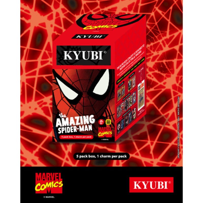 KYUBI Charm Collection Series 5 – The Amazing Spider-man