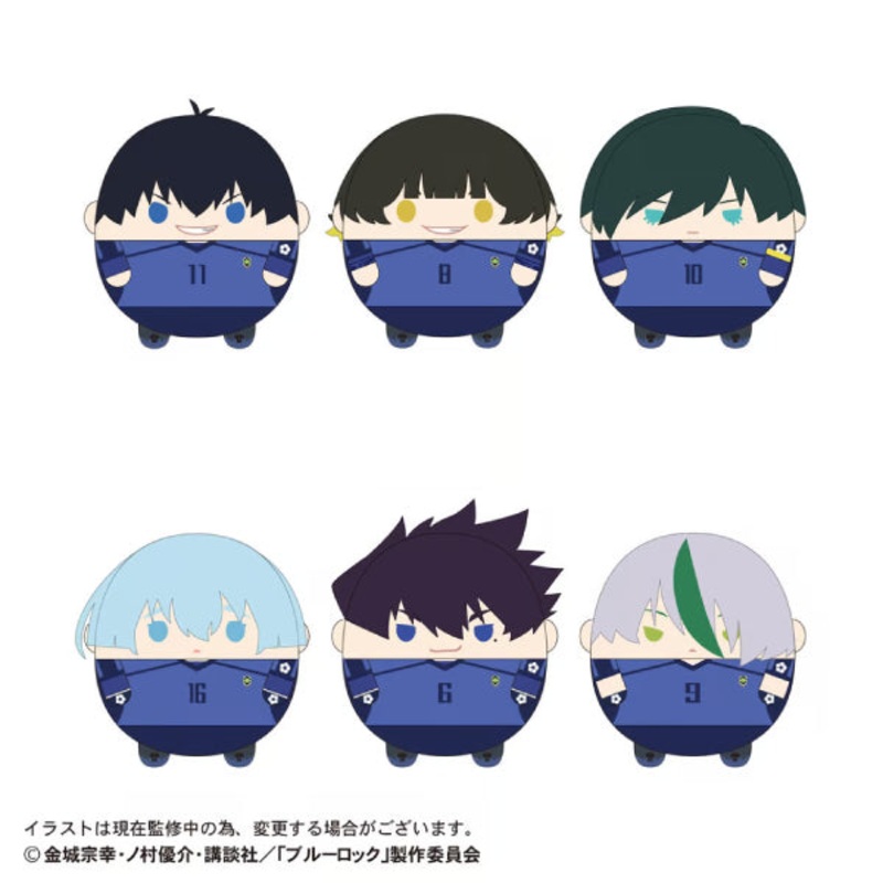 Blue Lock Fuwakororin 4 (set of 6)