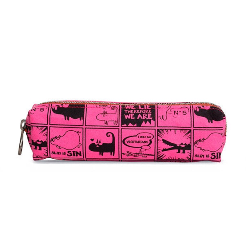 Carry on Cube Pencil Case (Pink)
