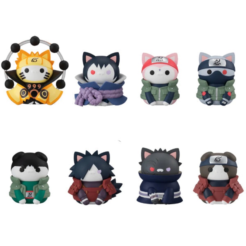 MEGA CAT PROJECT Naruto Shippuden Nyaruto! LAST BATTLE ver. (set of 8) (2025 May Resale ver.)