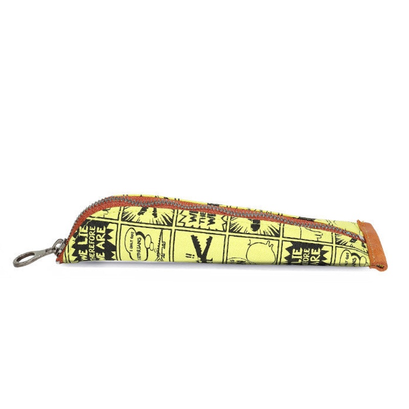 Carry on Whale Pencil Case (Yellow)