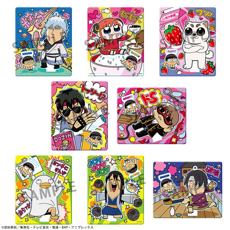 Gintama x Okawabukubu Gintama Oshanti Acrylic Mascot (set of 8)   bkub