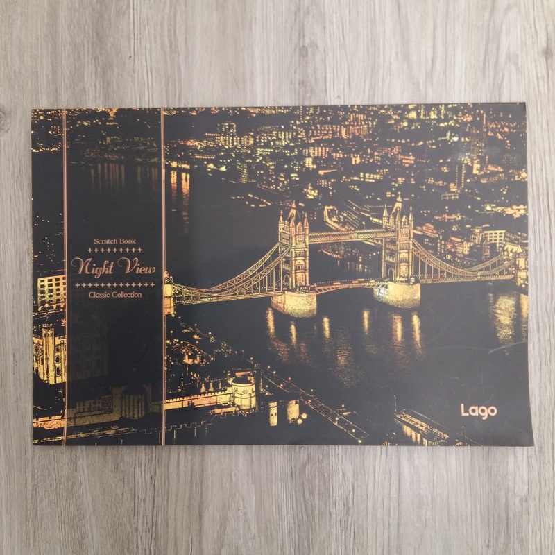 Lago Scratch Art City Night View Series Classic Collection