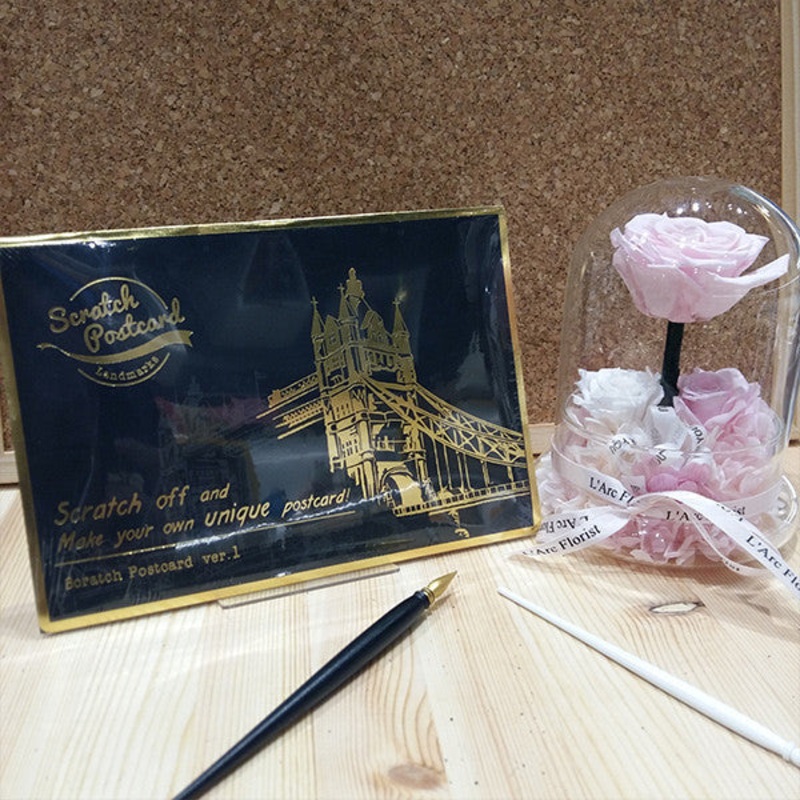 Lago Scratch Postcard V1 Set