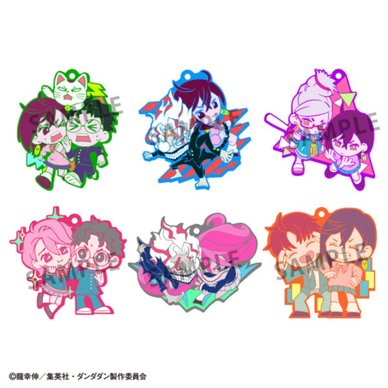 Rubber Mascot Buddycolle DAN DA DAN (set of 6)