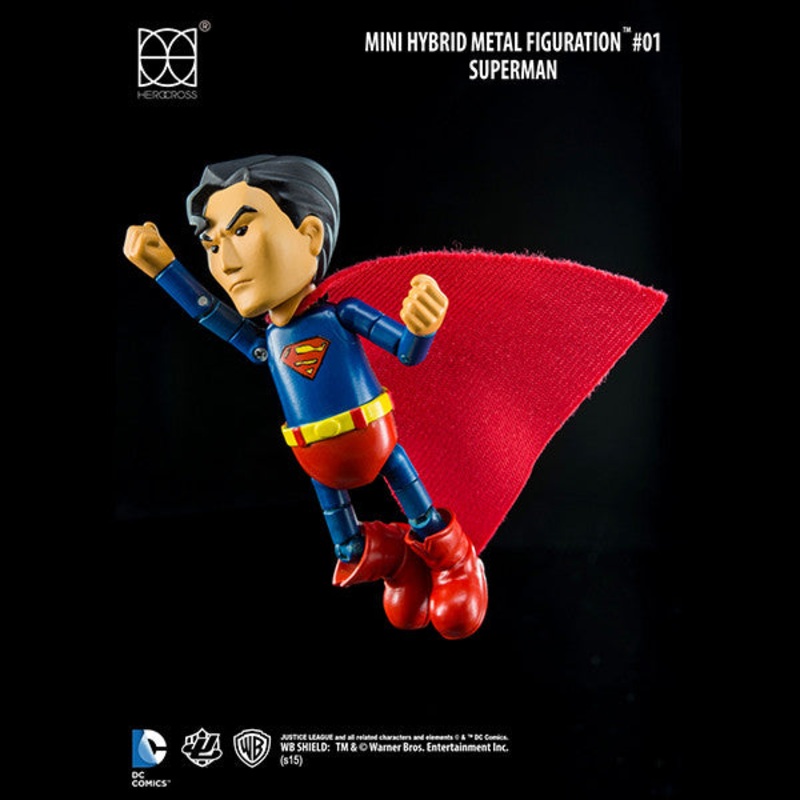 Herocross HMF#01 DC Comic Superman Mini Action Figure