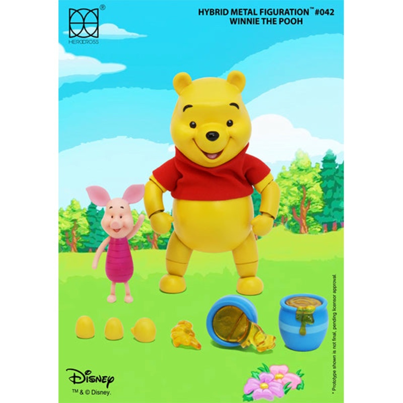 Herocross HMF#042 Disney Winnie the Pooh Action Figure