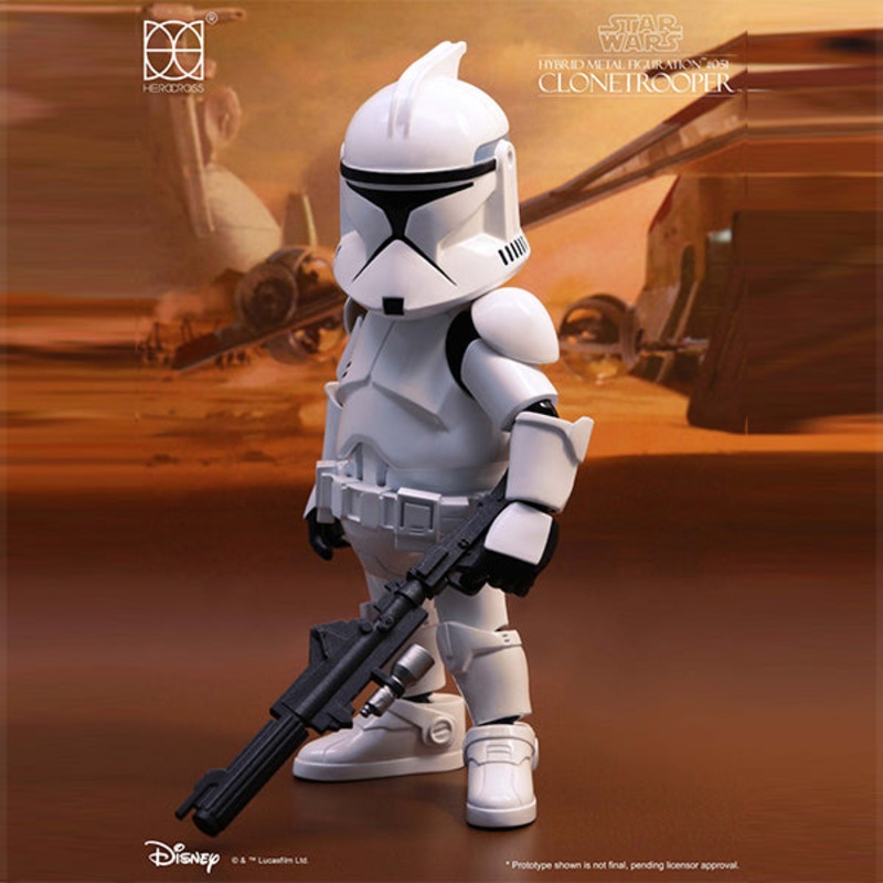 Herocross HMF#051 Star Wars Republic Clone Trooper(PhaseI)EP2 Action Figure