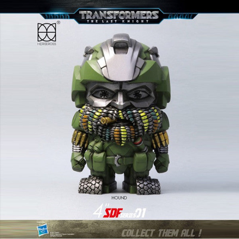 Herocross Transformers Army Autobot 4 The Hound Figure The Last Knight