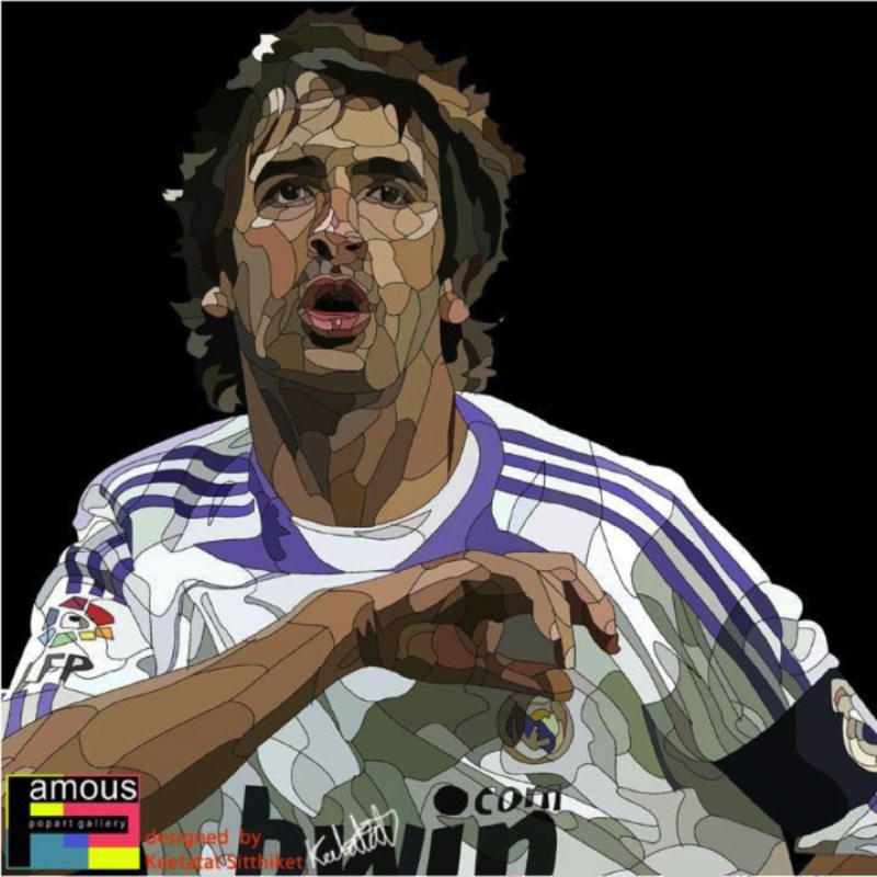 Pop Art Wall Decoration Drawing (Raul Gonzalez)