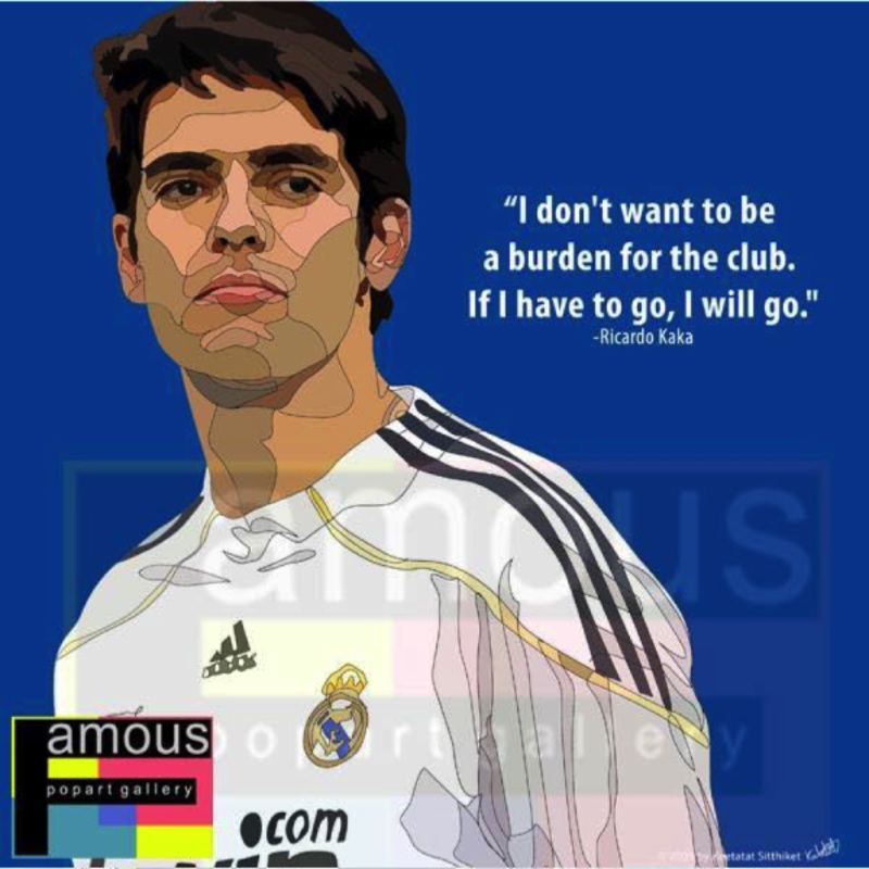 Pop Art Wall Decoration Drawing (Ricardo Kaka)