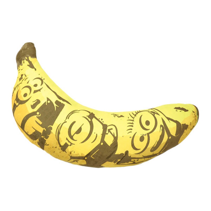 Minion Marshmallow Banana Cushion