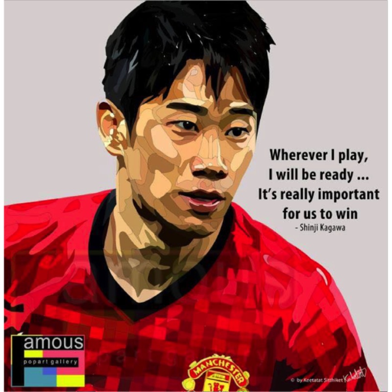 Pop Art Wall Decoration Drawing (Shinji Kagawa)