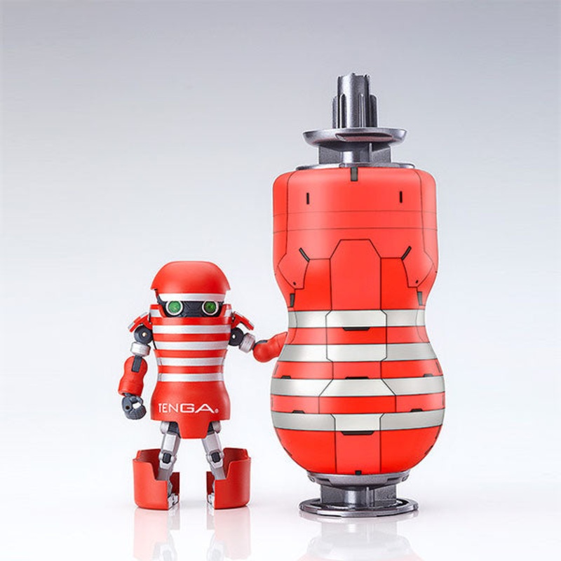 TENGA Robot with Mega TENGA Beam Set Limited Ver. Figures