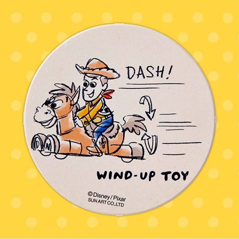 Disney Character Toy Story – Woody and Horse Bullseye Cup Coaster
