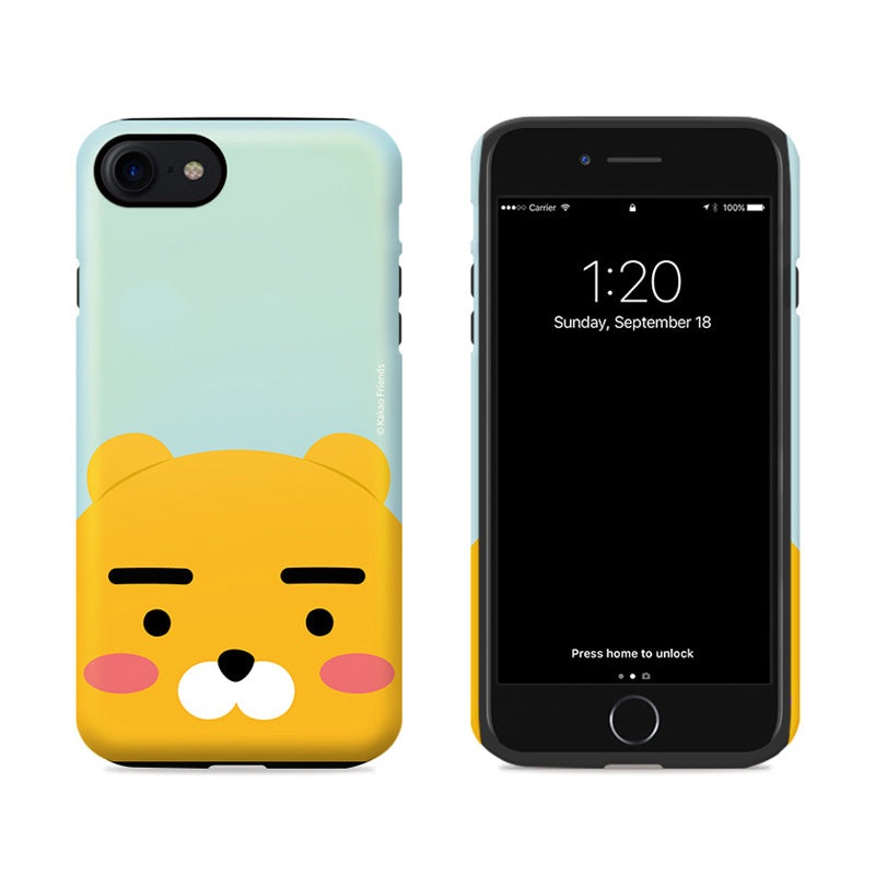 KAKAO Friends Combo Face Ryan iPhone Case