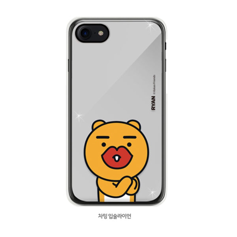 KAKAO Friends Mirror Charming Lips Ryan iPhone Case