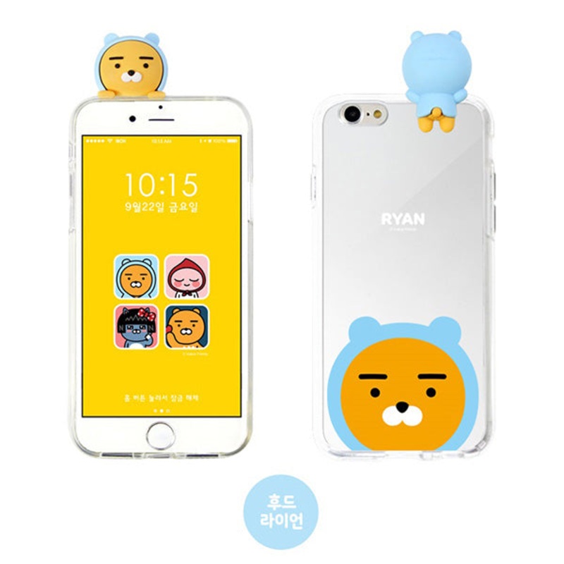 KAKAO Mirror Mascot Hoodie Ryan iPhone Case