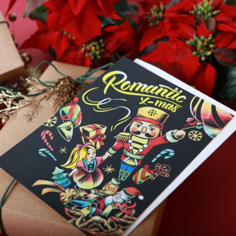 Lago Scratch Christmas Postcard – The Nutcracker (new)