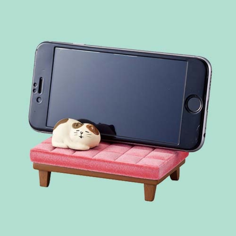 Napping Cat Neko Smartphone Stand Mobile Holder