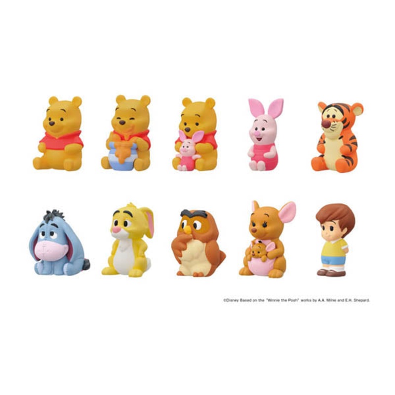 Winnie The Pooh Soft Vinyl Puppet Mascot (Set of 10)
