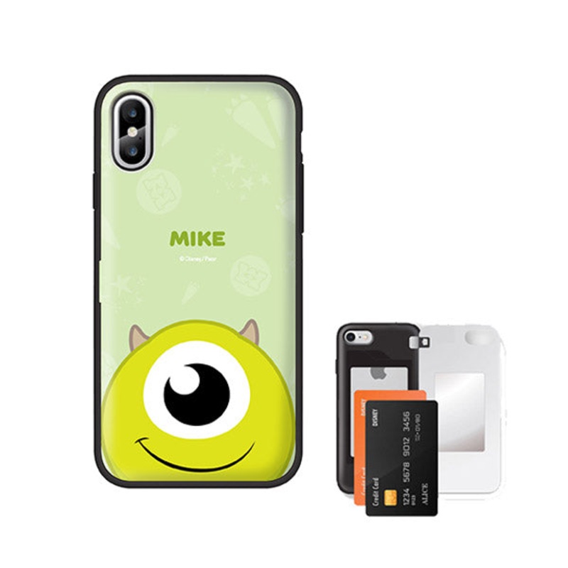 Disney Monsters University Mike Door Bumper Card Mirror iPhone Case