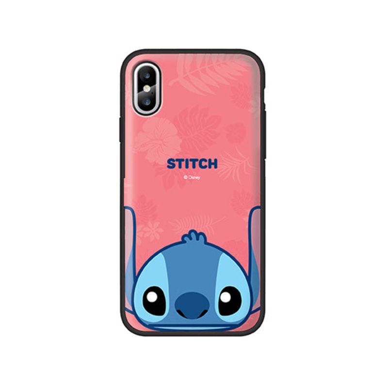 Disney Stitch Smile Bumper Door Card Mirror iPhone Case