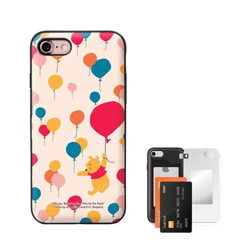 Disney Winnie The Pooh Fair Balloon Mirror Door Card iPhone Case