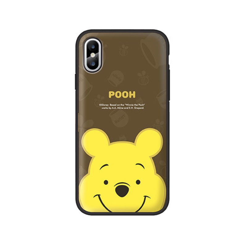 Disney Winnie The Pooh Smile Bumper Card Mirror iPhone Case