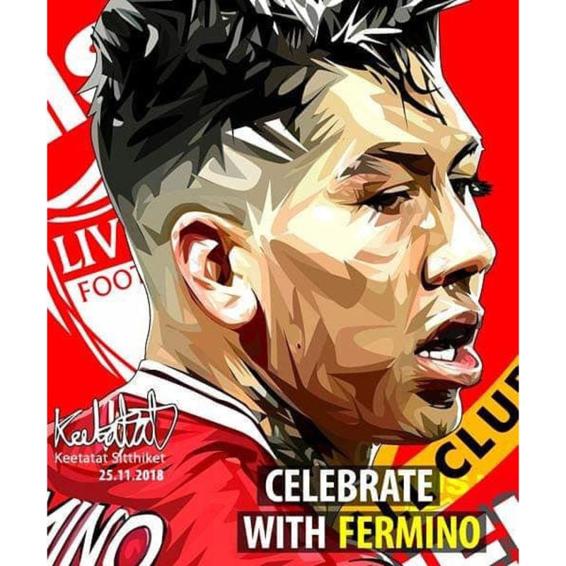 Pop Art Poster Wall Decoration Drawing Roberto Firmino
